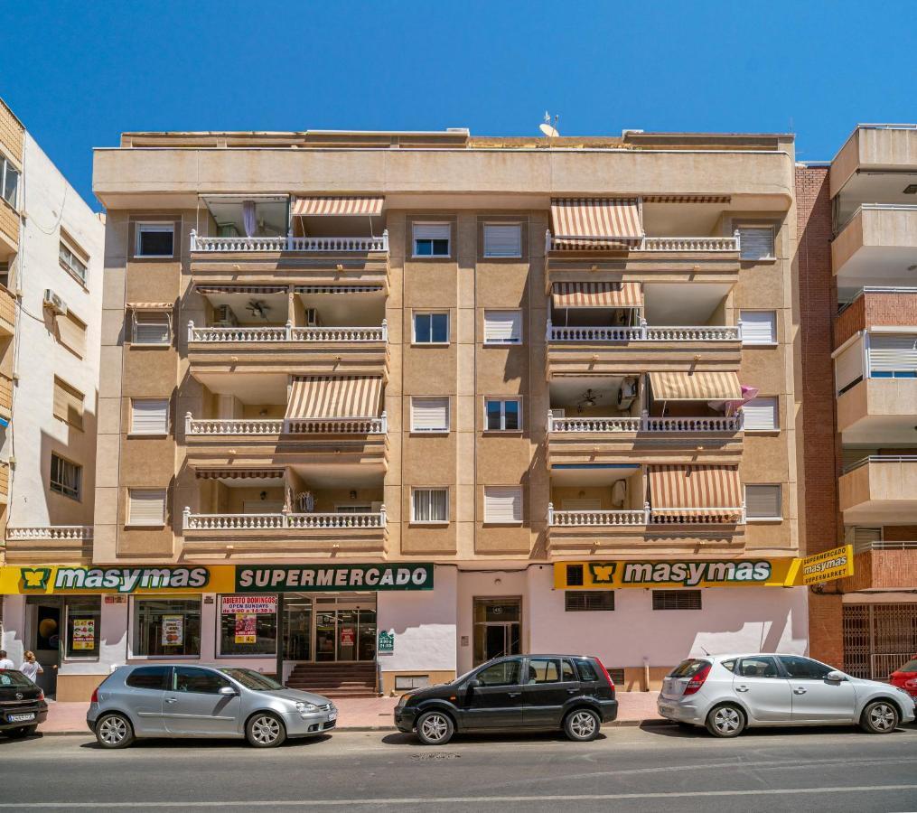 Torrevieja Playa Del Cura Con Vista Al Marアパートメント エクステリア 写真